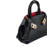 Satchel Shoulder Black Bag