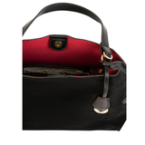 Suede Finish Handbag