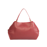 Red Suede Finish Handbag for Women