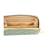 Quilted Green Wallet