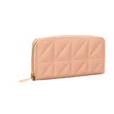 Quilted Wallet Gold