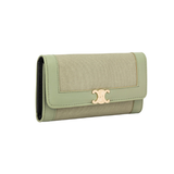 Two-tone Wallet olive