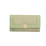 Two-tone Wallet olive