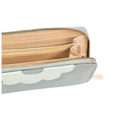 Scalloped Wallet blue