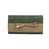 Two-tone Wallet Green