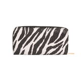 Sequin Printed Wallet black