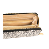 Sequin Printed Wallet Beige
