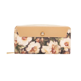 Floral Wallet beige