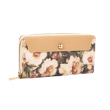 Floral Wallet beige