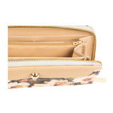 Floral Wallet beige