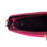 BUCKET SUEDE MAROON bag