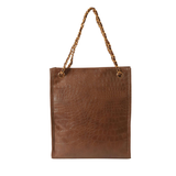 LONG BROWN CROCODILE bag