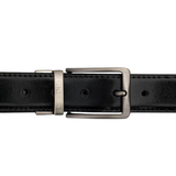 Black stylish belt for men