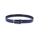 Navy Plain Formal Belt