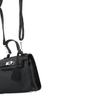 Satchel Shoulder Bag -Black