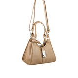 Formal Shoulder Beige Bag