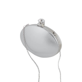 Party Wear Clutch -Silver for women
