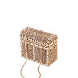 Party Wear Clutch -Gold