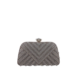 Party Wear Clutch -Silver