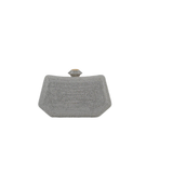 Party Wear Clutch -Silver