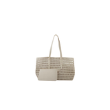 Tote Hand Bags -Ivory