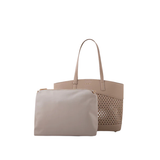 Tote Hand Bag -Beige