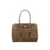 Tote Shoulder Bag -Brown