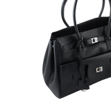 Tote Shoulder Bag -Black
