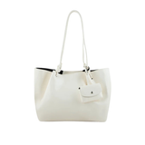 Tote Hand Bags -Beige
