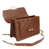 Brown craft bag