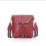 Maroon handbags