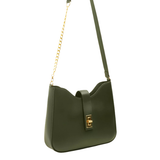 Green handbag