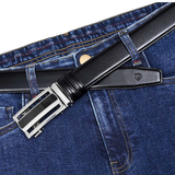Black Formal Belt – Plain Finish