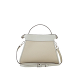 Beige Satchel Shoulder Bag – Functional and Elegant