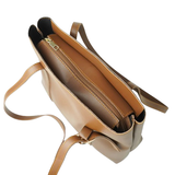 Grand sac à main marron