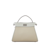 Beige Satchel Shoulder Bag – Functional and Elegant