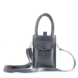 BLISS GREY – Elegant Everyday Faux Leather Handbag
