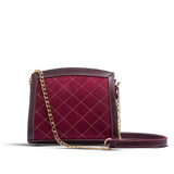Maroon bag bob
