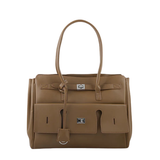 Tote Shoulder Beige Bag