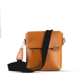 Orange shoulder bags
