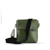 Green color shoulder bag