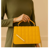 Sac à bandoulière jaune