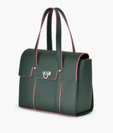 Sac cartable fourre-tout vert armée