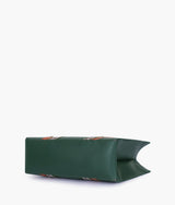 Sac fourre-tout à longue bandoulière vert kaki