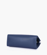 Blue color signature tote bag