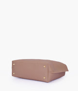 Brown luxe everyday tote for women