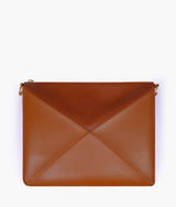 Brown color triangle flex bag