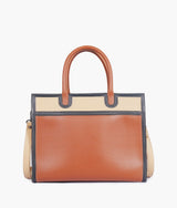 Brown color vintage handbag