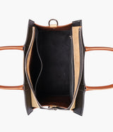 Brown color vintage handbag