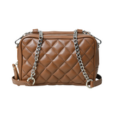 Luna Quilted Chain Crossbody